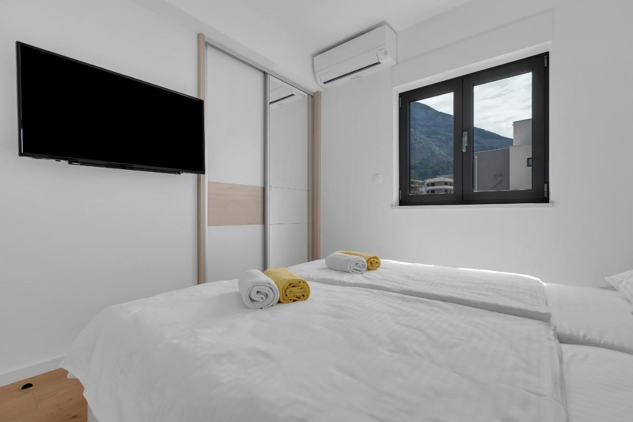 Luxury Apartment Adriasun Free Beach Parking Makarska Exterior photo